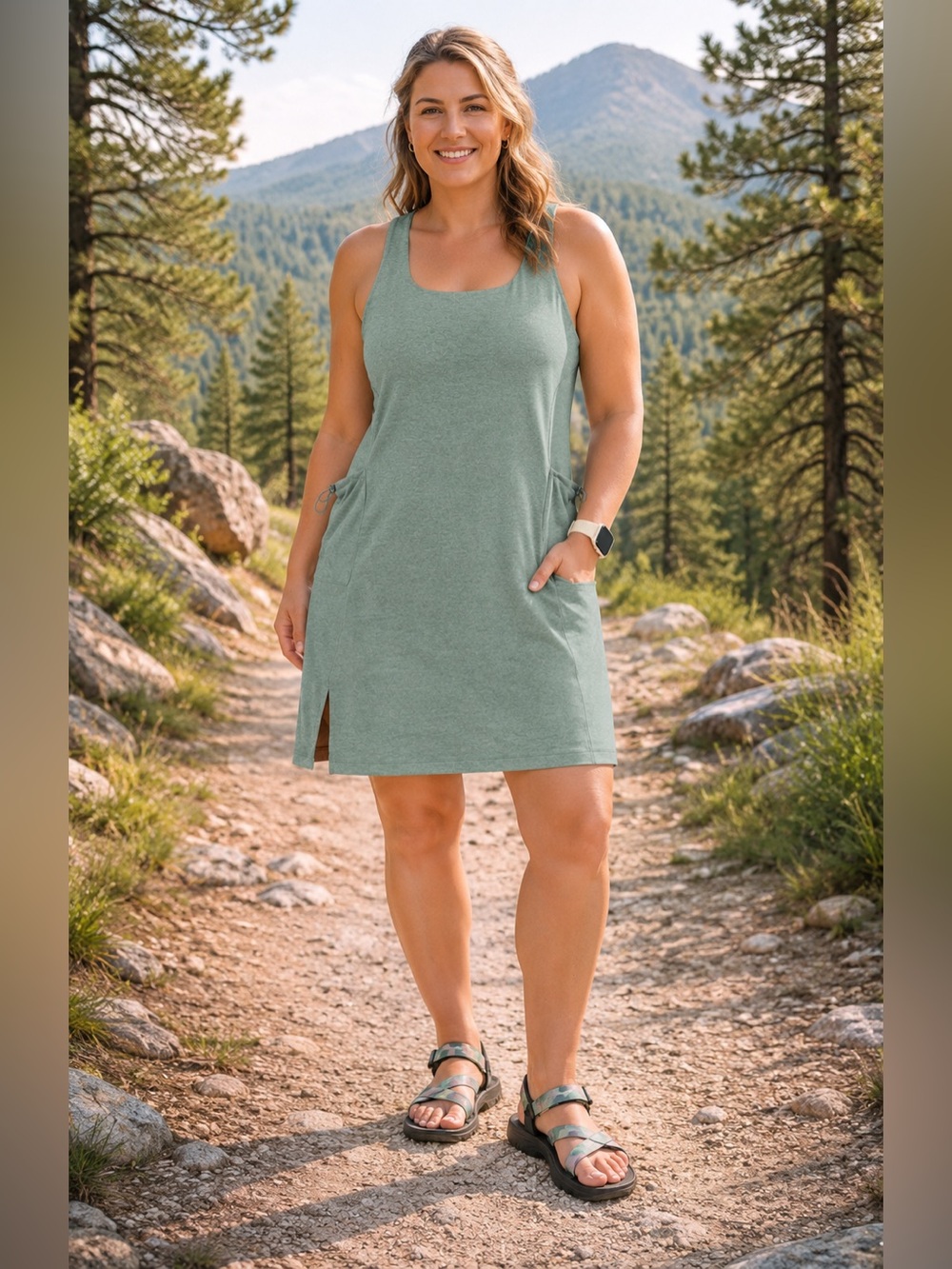 Alaskan Hardgear Outer Limits Active Dress w/ Shorts and Pockets Size 18 NWT